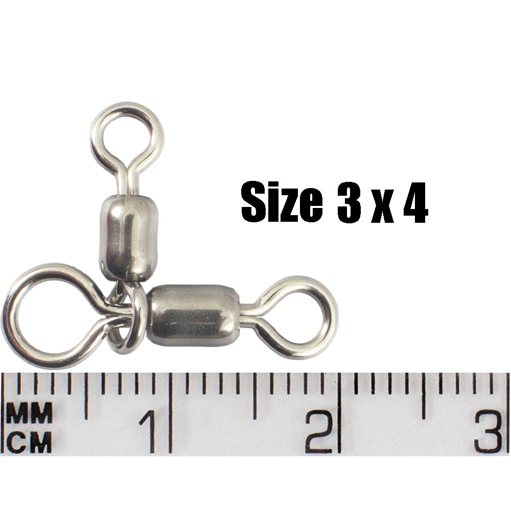 Seadra Super Strong X3 COMBO Swivels - 100% Stainless Steel