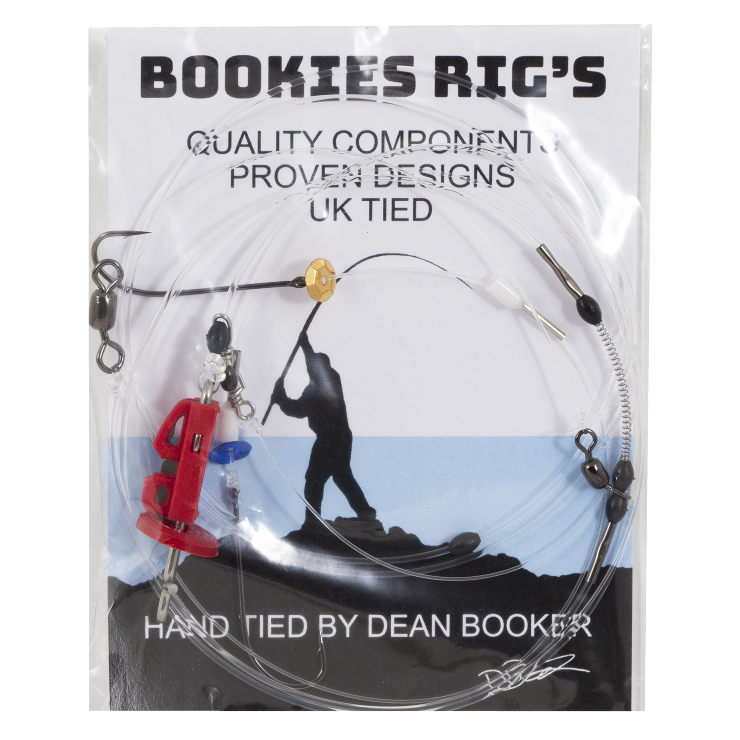 Bookies Rig's Three Hook Clipped Species Rig - Veals Mail Order