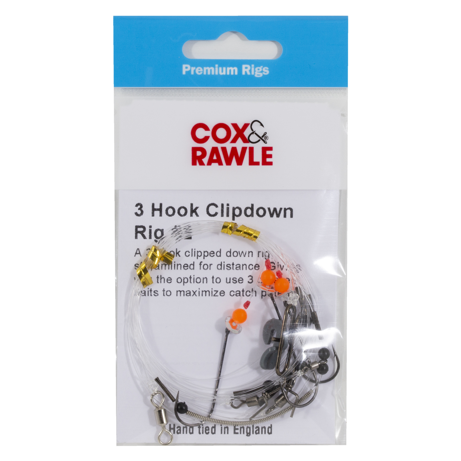 Cox & Rawle 3 Hook Clipdown Rig #2 - Veals Mail Order