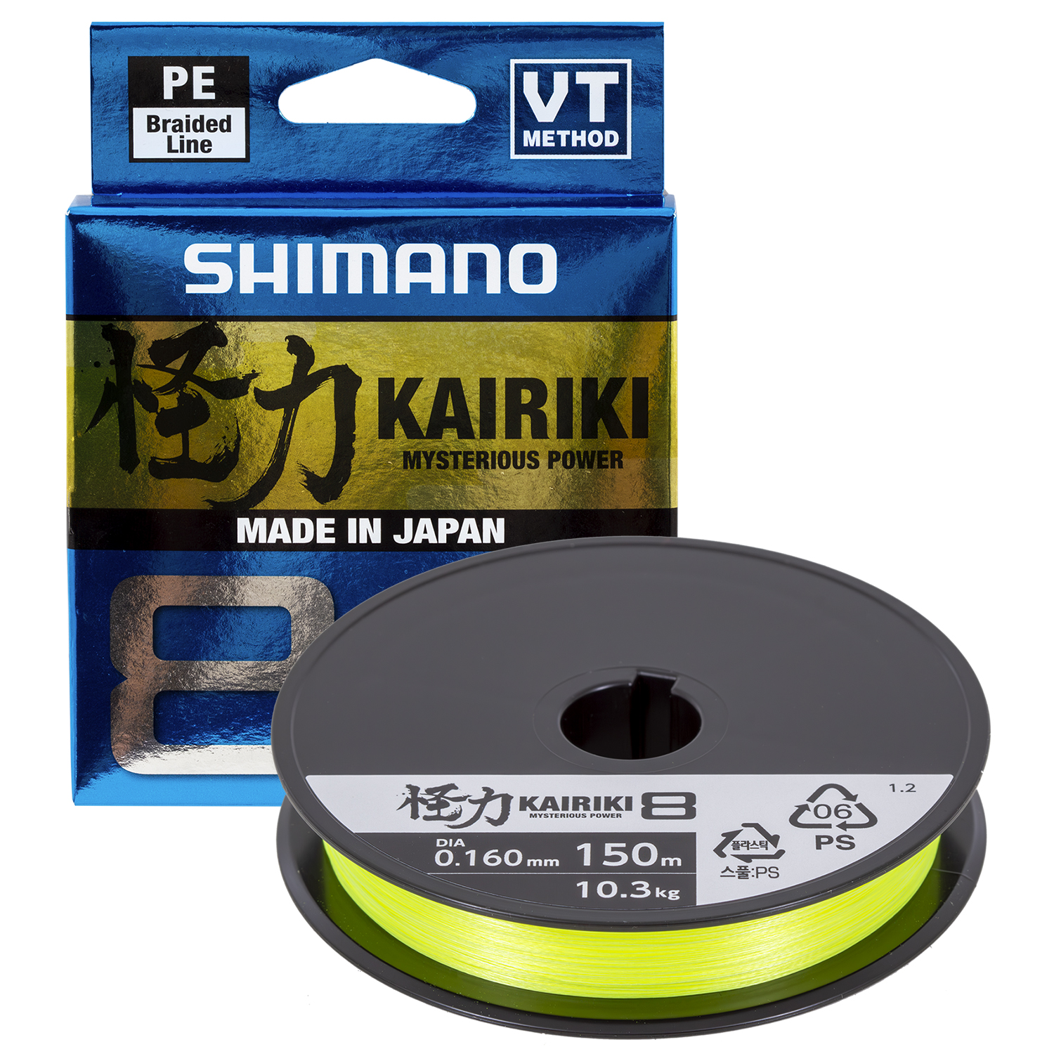 Shimano Kairiki 8 Braid - 150m - Veals Mail Order